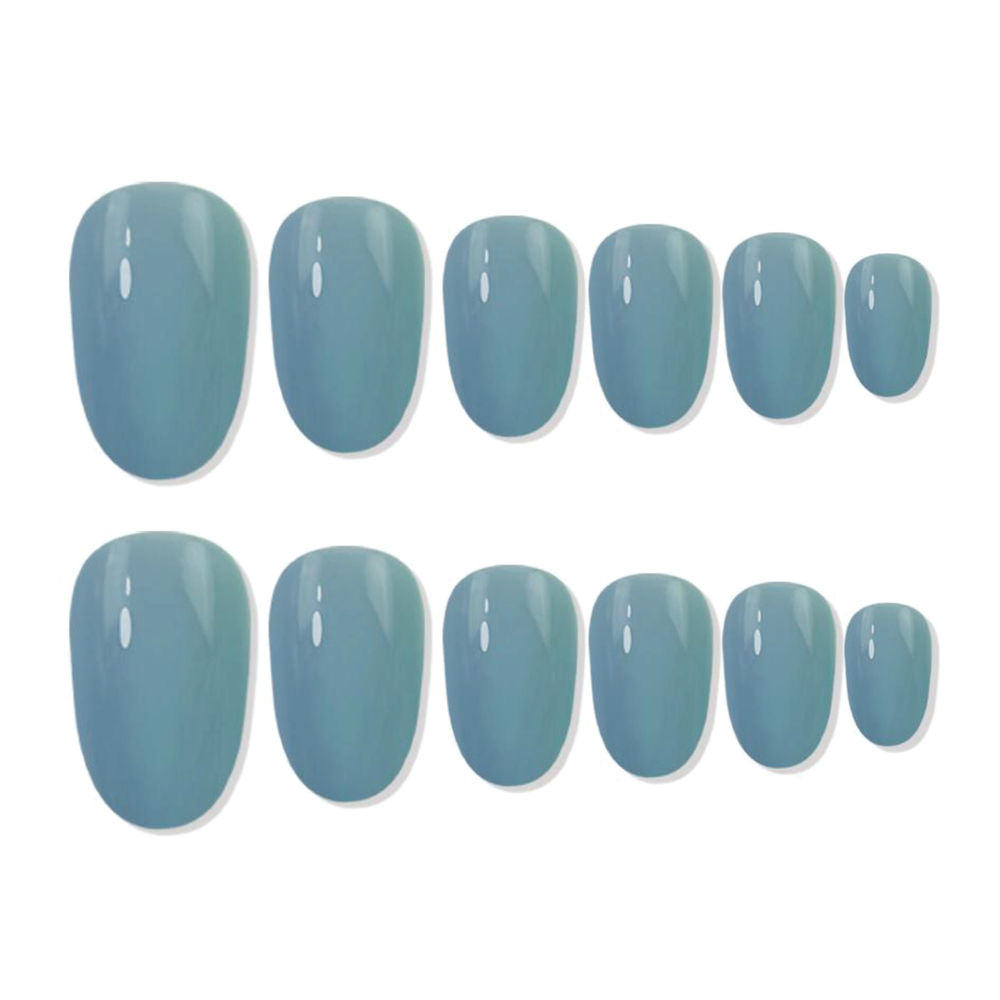 shills professional reusable press on nails oval spn537