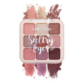 Matt Look Sultry Eyes Highly Pigmented Blendable Long Lasting Eyeshadow Palette - 02 Holiday Wine