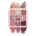 Matt Look Sultry Eyes Highly Pigmented Blendable Long Lasting Eyeshadow Palette - 02 Holiday Wine