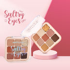 Matt Look Sultry Eyes Highly Pigmented Blendable Long Lasting Eyeshadow Palette - 02 Holiday Wine