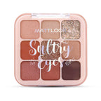 Matt Look Sultry Eyes Highly Pigmented Blendable Long Lasting Eyeshadow Palette - 03 Sundowner