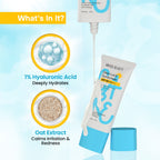 Swiss Beauty Care Dew Lock Sunscreen SPF 50 PA++++ With 1% Hyaluronic Acid
