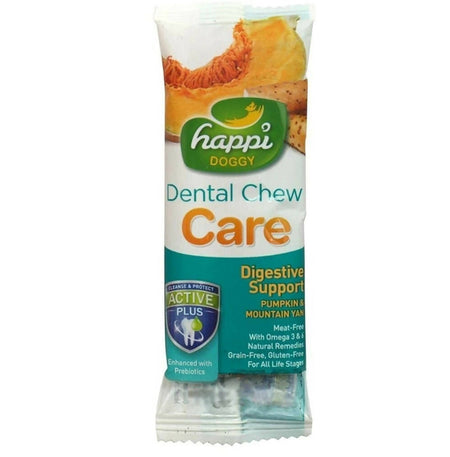 Happi Doggy Dental Chew Care Digestive Support Pumpkin & Mountain Yam