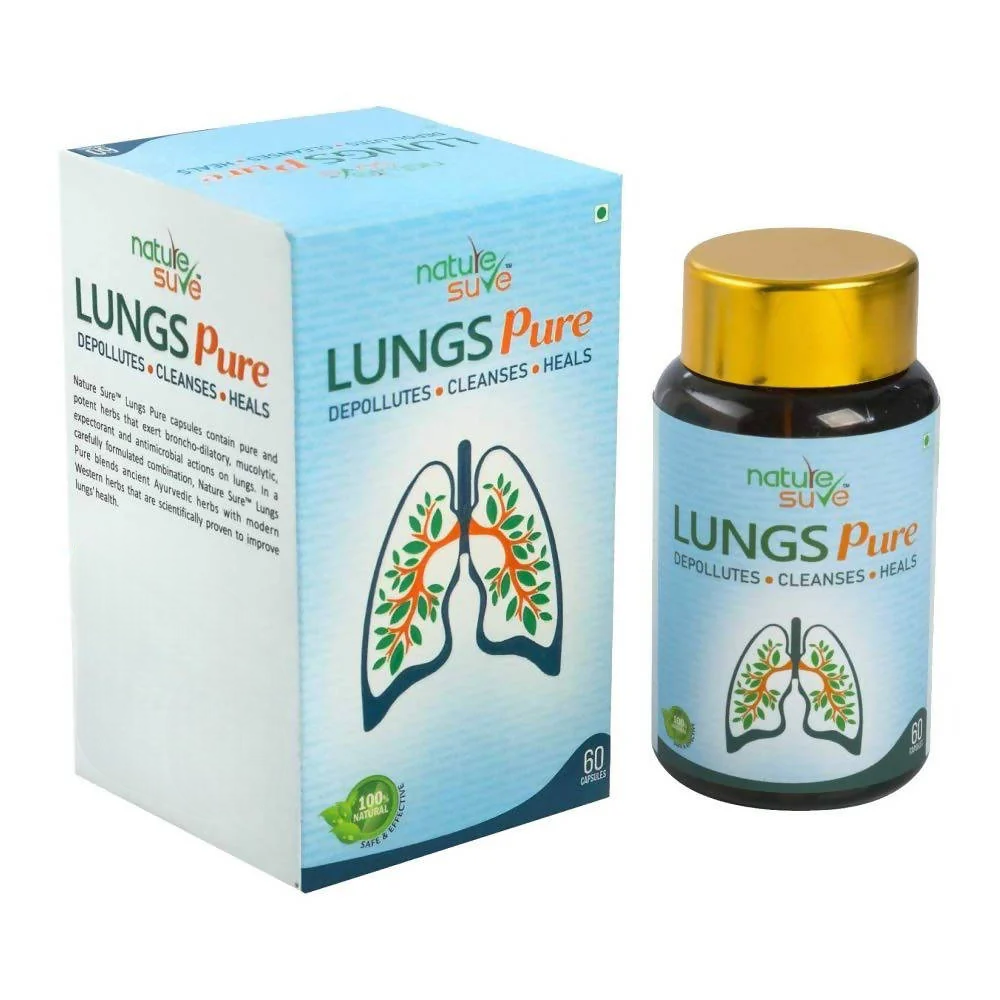 Nature Sure Lungs Pure Capsules - Distacart