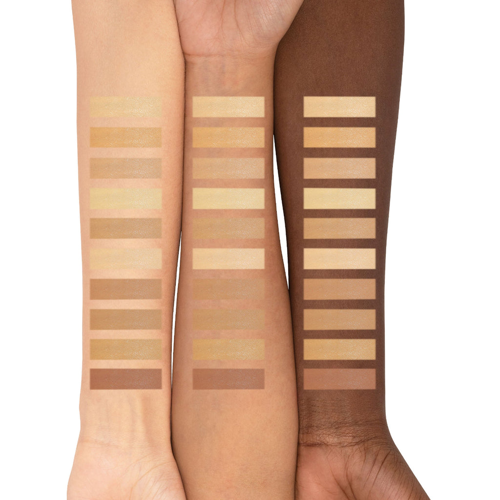 PAC Studio HD Powder Foundation Palette - Oil Control, Medium to Full Coverage & Even Natural Finish