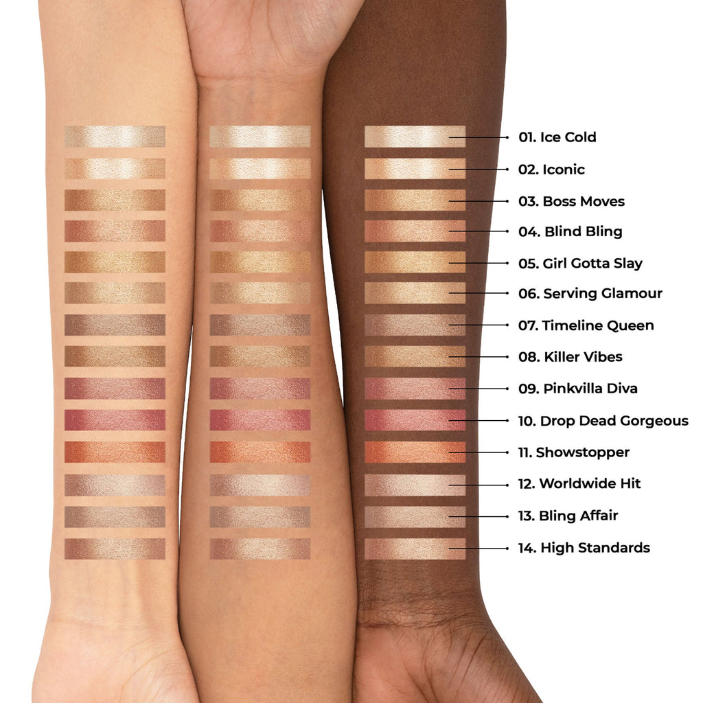PAC Studio Baked Highlighter - 09 Pinkvilla Diva