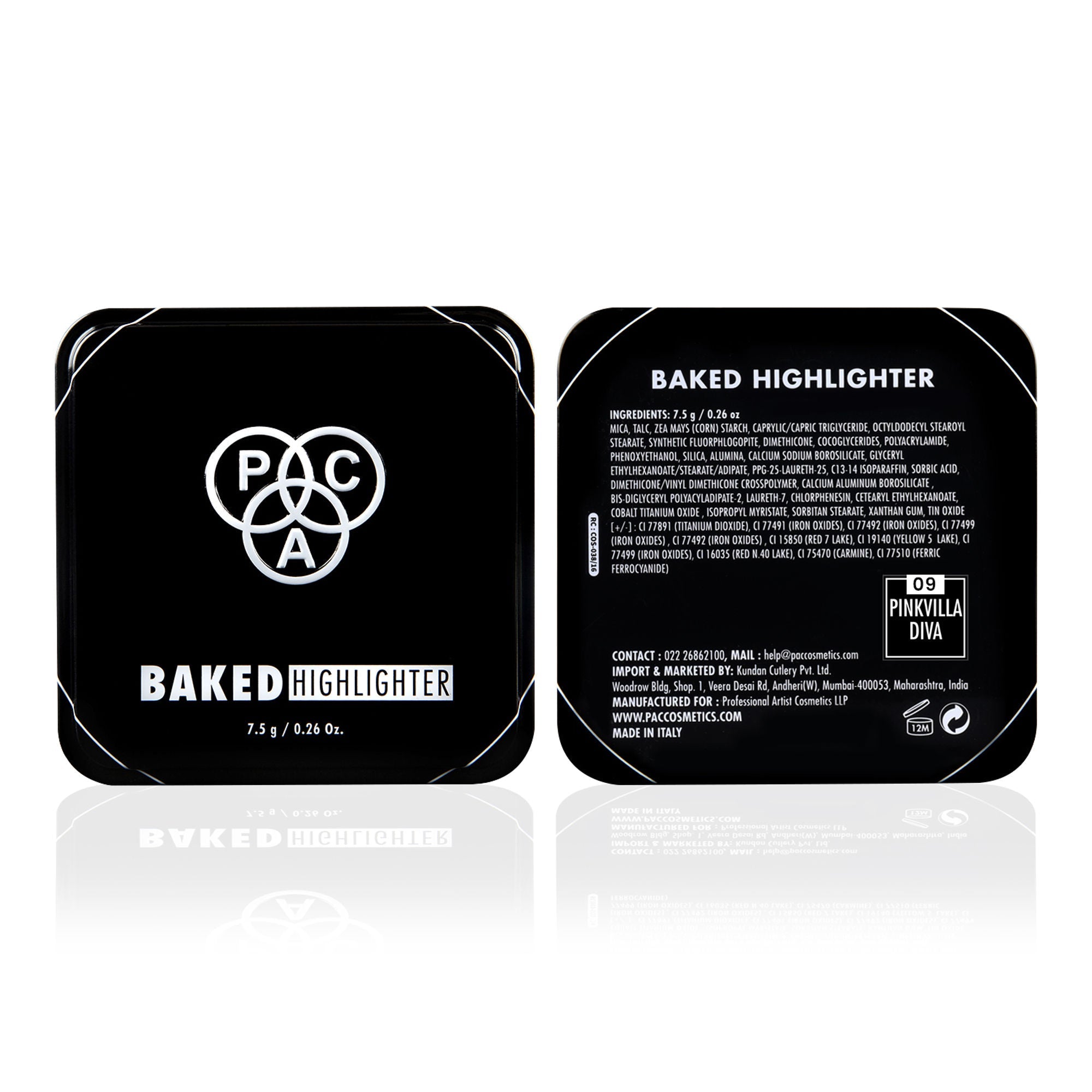 PAC Studio Baked Highlighter - 09 Pinkvilla Diva