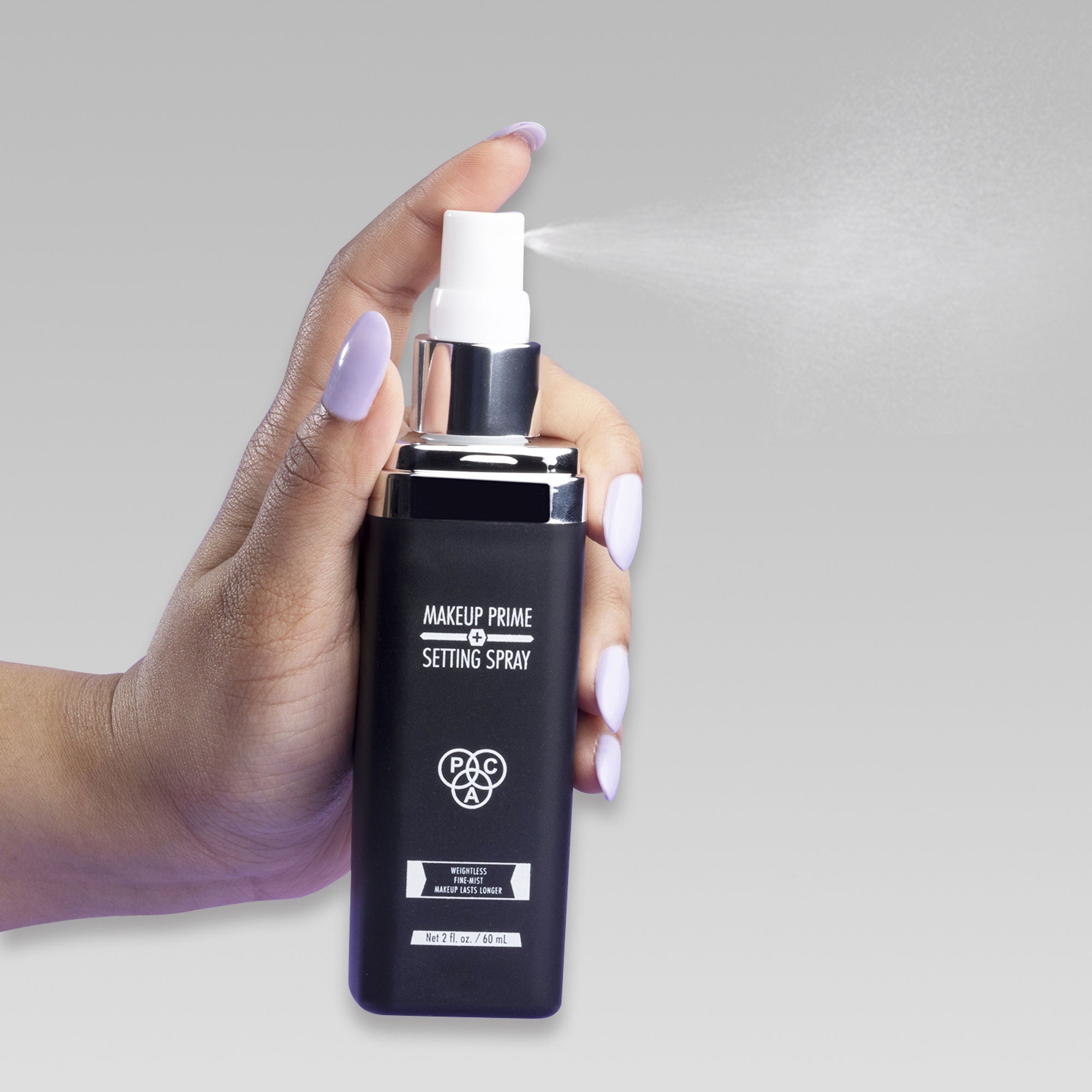 PAC Studio Makeup Prime and Setting Spray - Lightweight Mist, Preps & Hydrates Skin, Sets Makeup Flawlessly