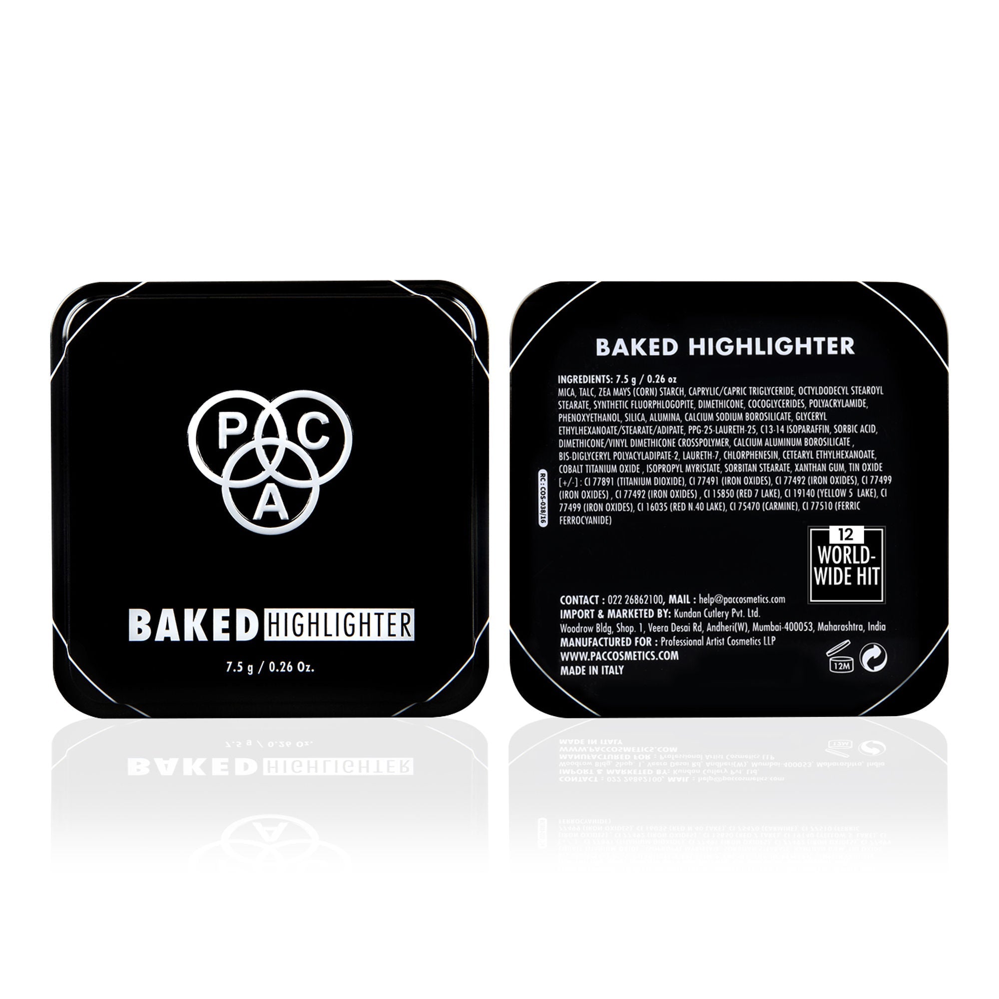 PAC Studio Baked Highlighter - 12 Worldwide Hit