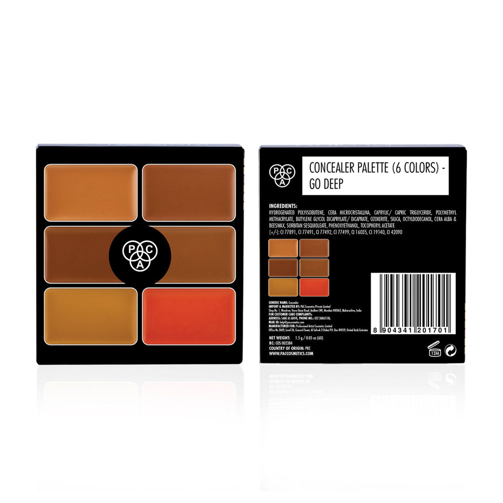 PAC Studio Go Deep - Concealer X6