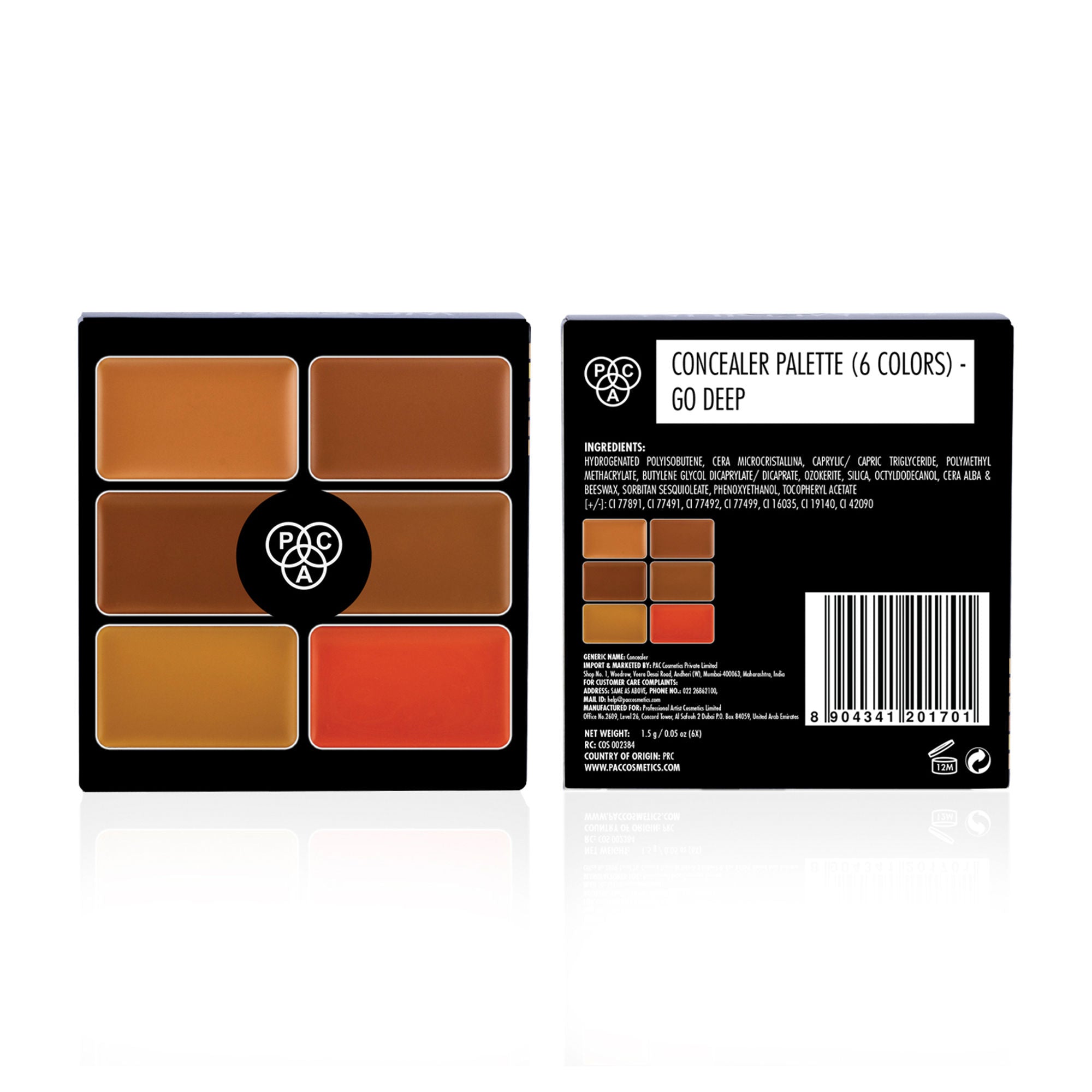 PAC Studio Go Deep - Concealer X6