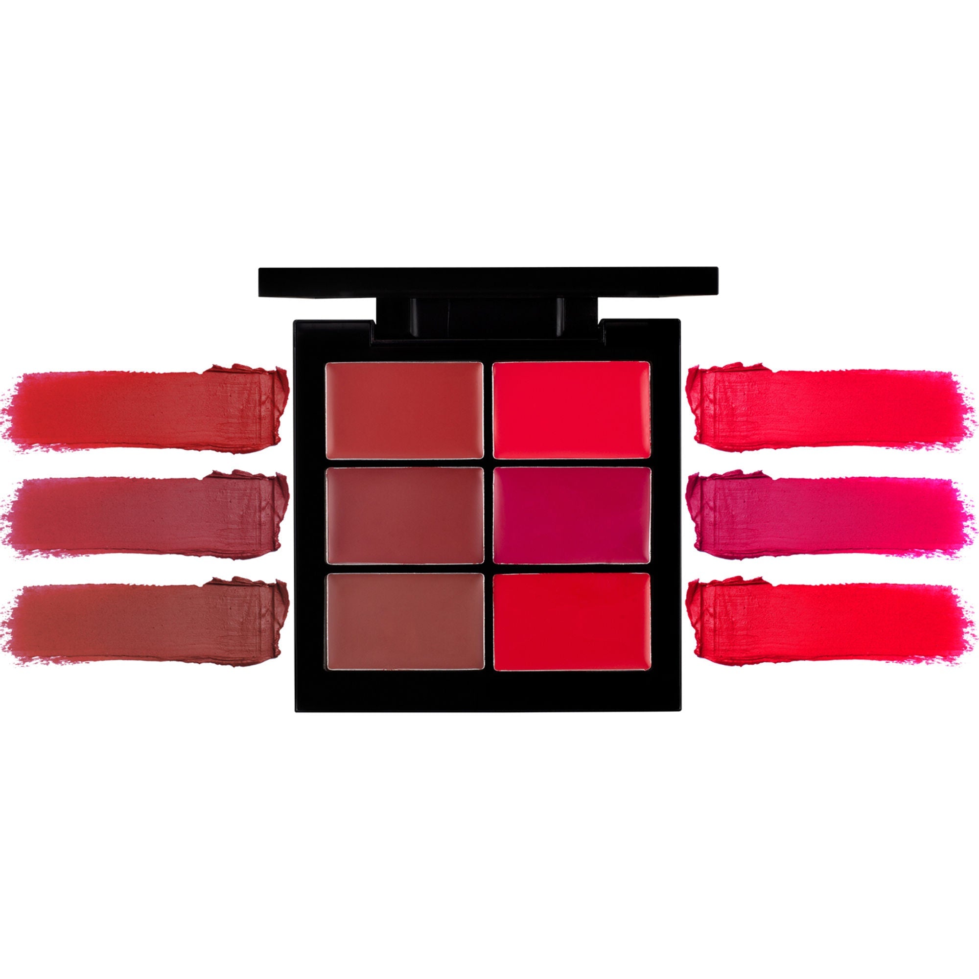 PAC Studio Lip Palette Pink - One Swipe Intense Color Payoff, Insanely Pigmented, Comfortable Long Wear