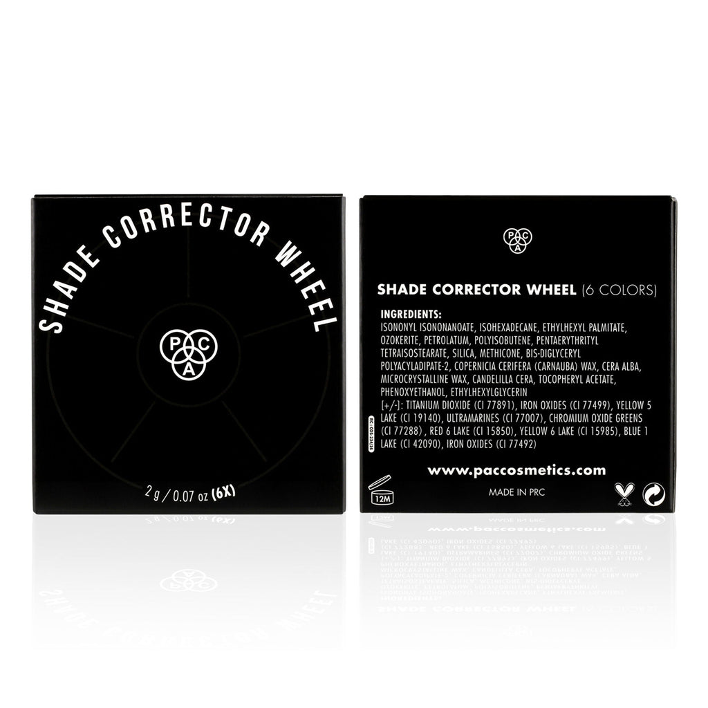 PAC Studio Shade Corrector Wheel X6