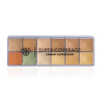 PAC Studio Super Coverage Cream Concealer Palette X12 - Creamy Blendable Formula, Longlasting Full Coverage