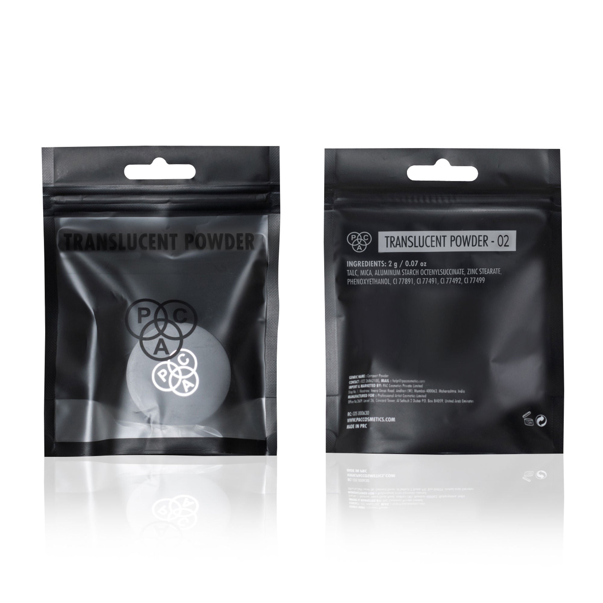 PAC Studio Translucent Powder (Mini) - 02 - Distacart