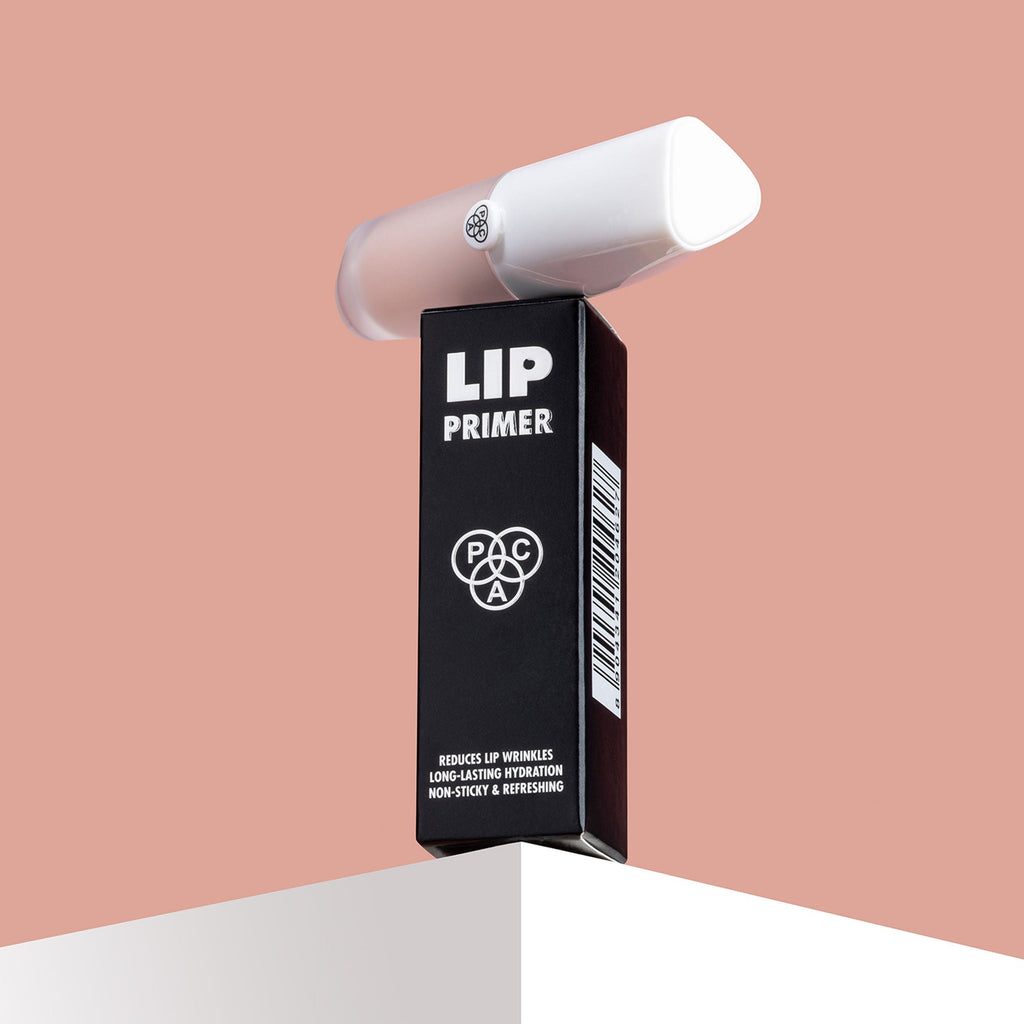 PAC Studio Lip Primer - Infused with Jojoba Oil, Hydrates & Locks Moisture, Prevents Fading, Transparent - Distacart