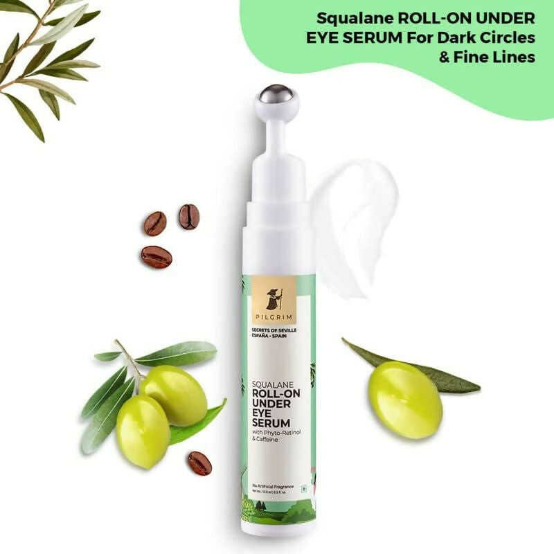 Pilgrim Roll-on Under Eye Cream Massage Roller To Reduce Dark Circles, Puffiness, and Fine Lines - Distacart
