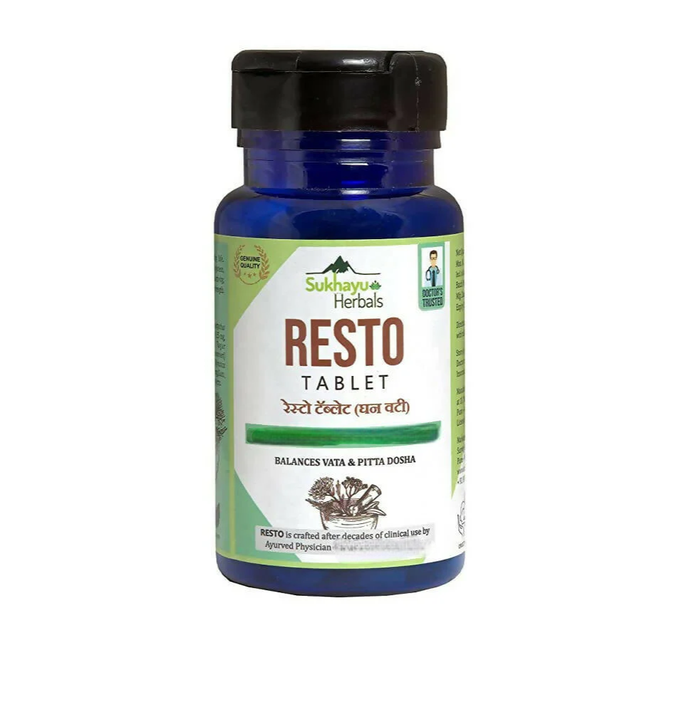 Sukhayu Herbals Resto Tablets - Distacart
