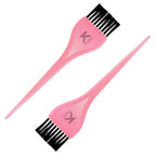 KINDED Multipurpose Pink Hair Color and Mehndi Brush Set of 2