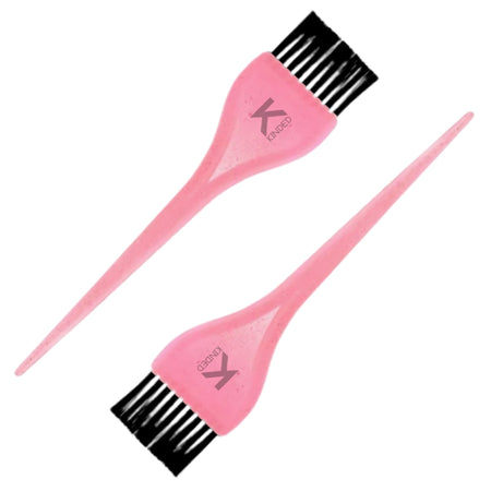 KINDED Multipurpose Pink Hair Color and Mehndi Brush Set of 2