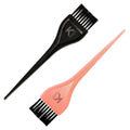 KINDED Multipurpose Black & Orange Hair Color and Mehndi Brush Set of 2