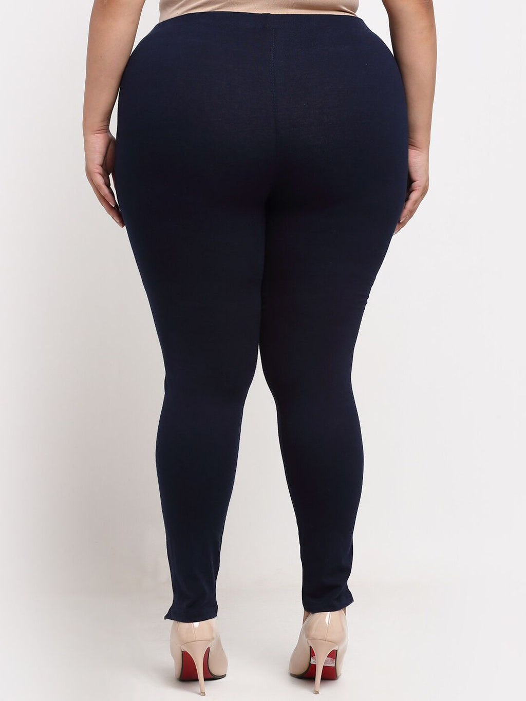 TAG 7 Women Plus Size Cotton Ankle Length Leggings