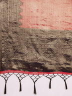 Saree Mall Pink Woven Design Zari Silk Blend Banarasi Saree - Distacart