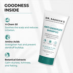 Dr.Sakhiya Anti-Dandruff Shampoo, Itchy Scalp Relief For Men & Women - Distacart