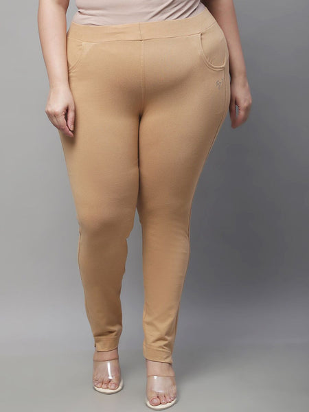 TAG 7 Women Plus Size Ankle-Length Leggings