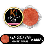 KINDED Lip Sugar Scrub Herbal Exfoliator - Mixed Fruit