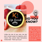 KINDED Lip Sugar Scrub Herbal Exfoliator - Mixed Fruit