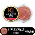 KINDED Lip Sugar Scrub Herbal Exfoliator - Rose