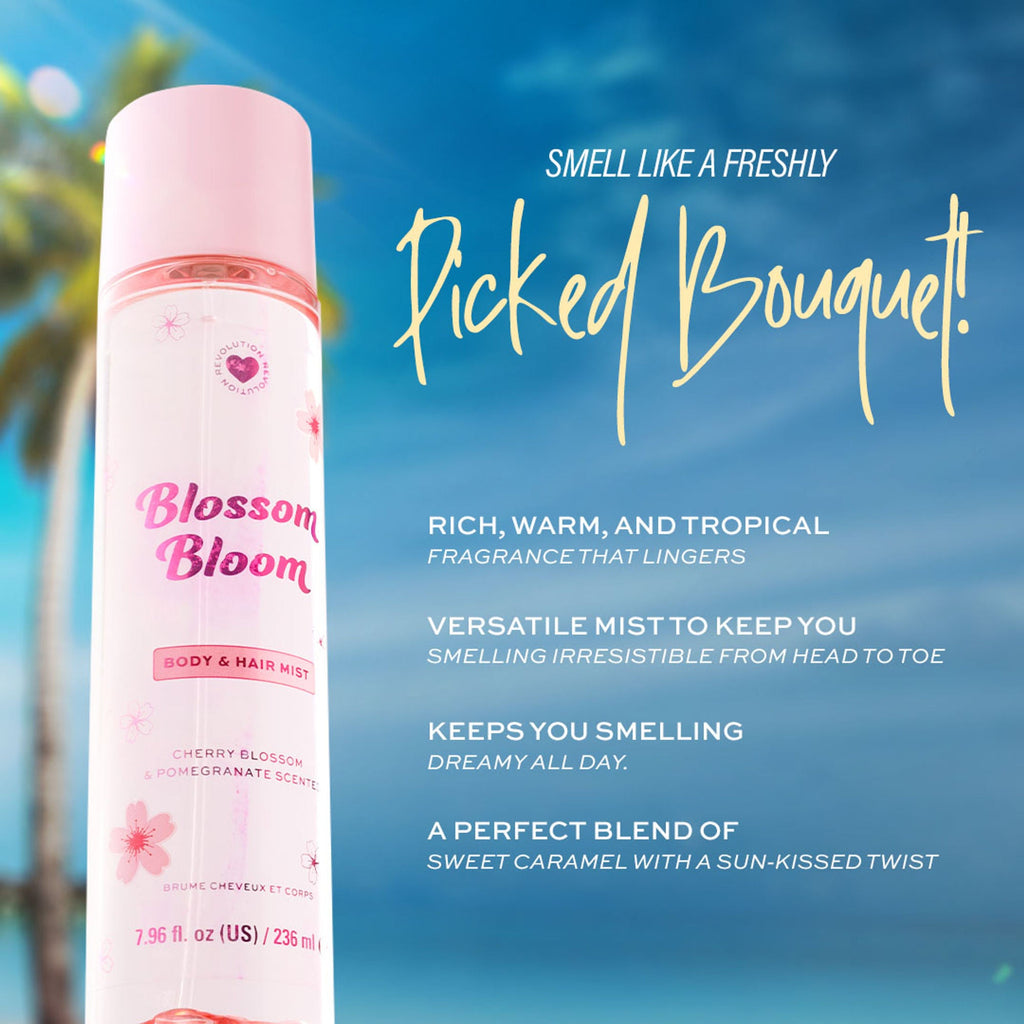 Makeup Revolution Blossom Bloom Hair And Body Mist