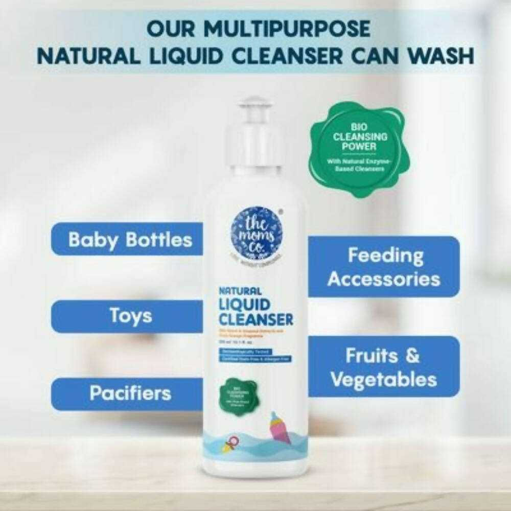 The Moms Co Natural Liquid Cleanser - Distacart