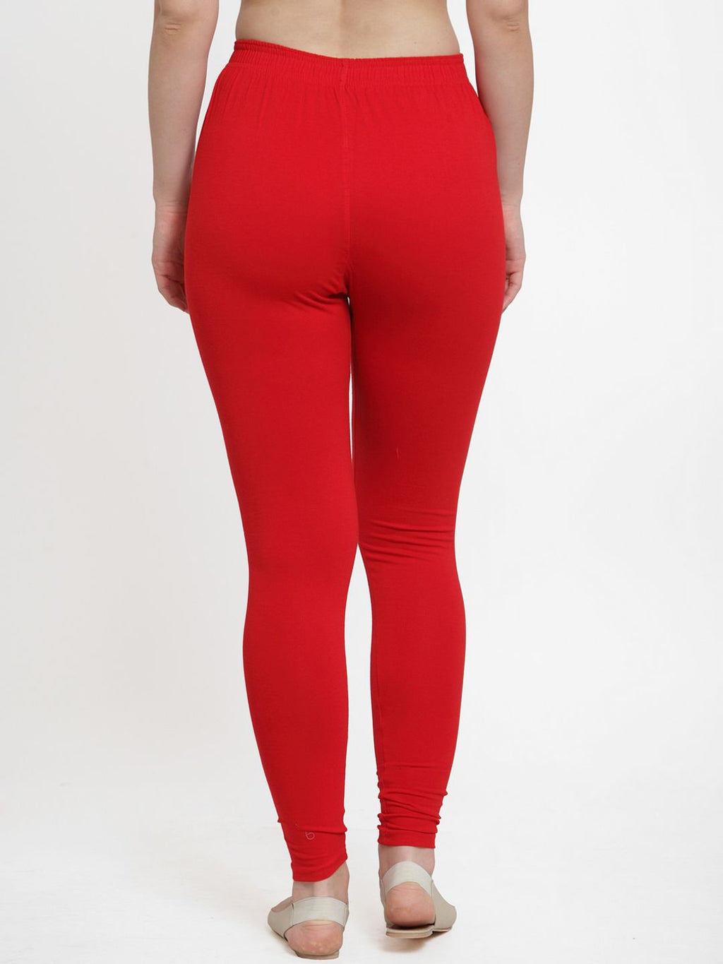 TAG 7 Women Pack Of 2 Solid Churidar-Length Leggings