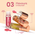 Swiss Beauty Moist Heist Lip Oil Colour-Changing With Vitamin E & Mint Oil - 3 Melon Loot - Distacart