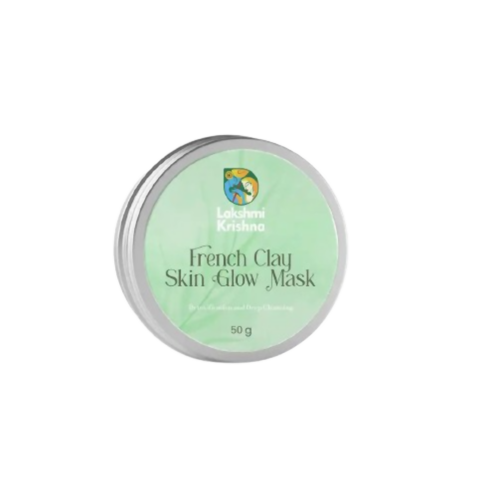 Lakshmi Krishna Naturals French Clay Skin Glow Mask - Distacart