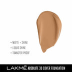 Lakme Absolute 3D Cover Foundation - Cool Walnut