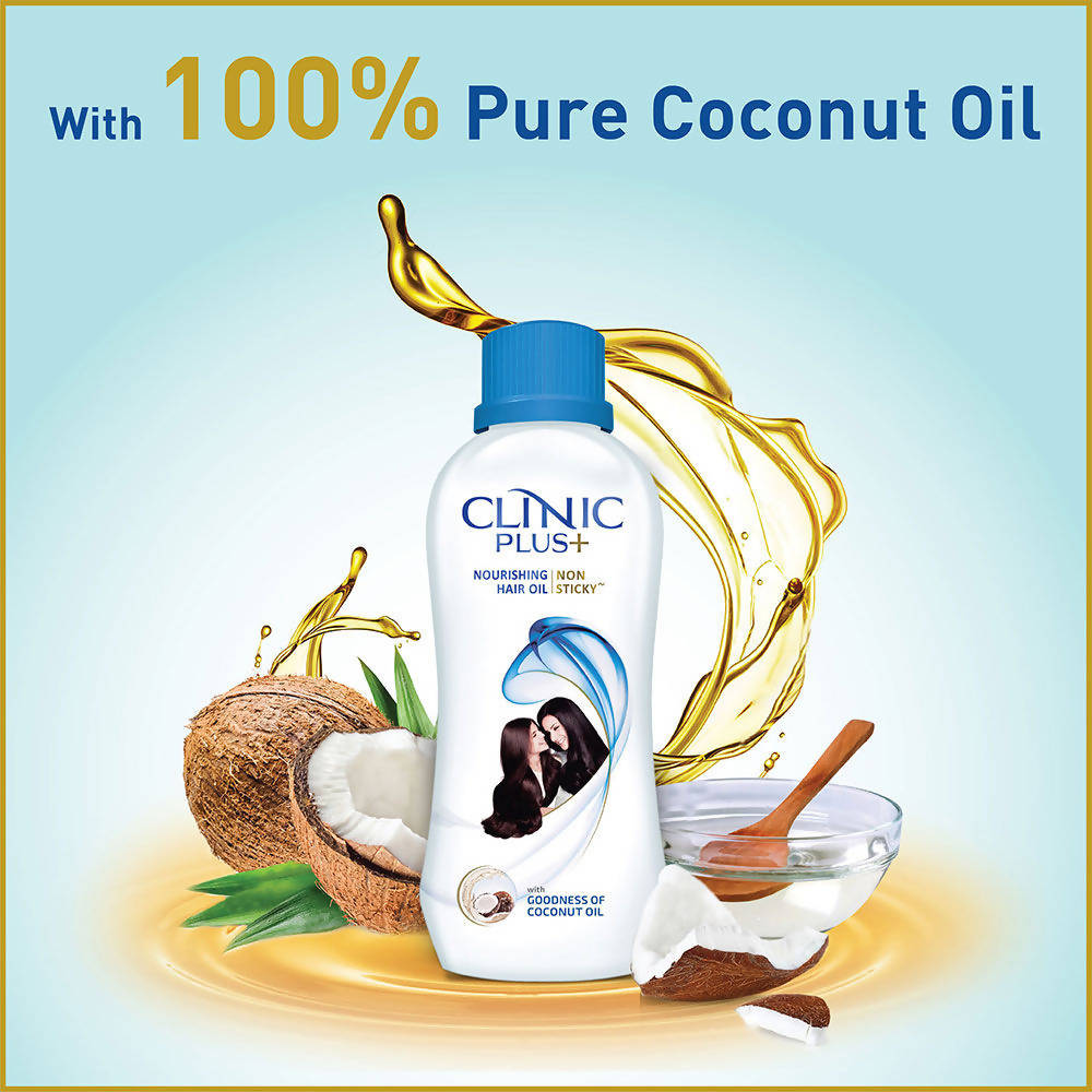 Clinic Plus Non Sticky Nourishing Hair Oil - Distacart
