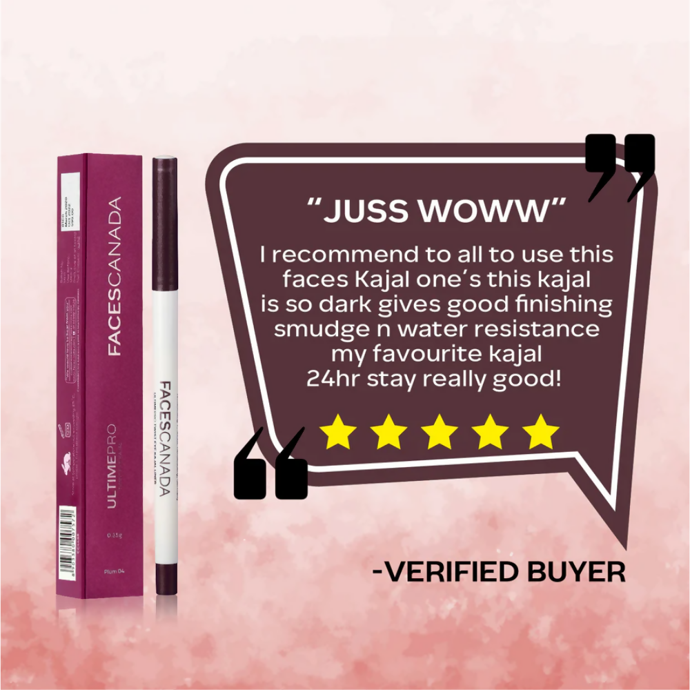 Faces Canada Ultime Pro Twist Eye Kajal Liner - Plum 04