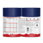 Gritzo SuperMilk Growth+ (Formerly Height+) (2-6y Boy & Girl) (Double Chocolate ) with Super Gummies (Strawberry)