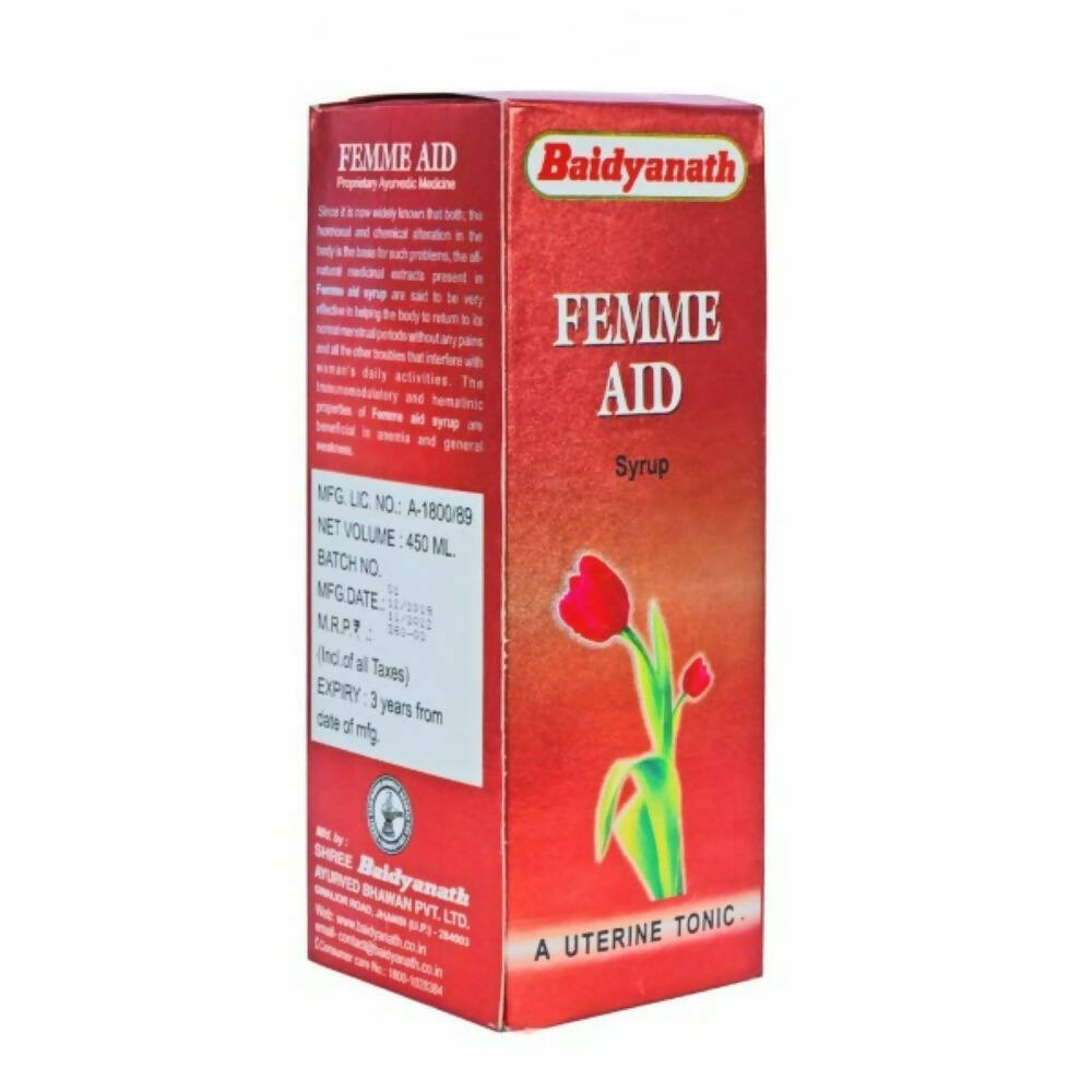 Baidyanath Jhansi Femme Aid Syrup - Distacart