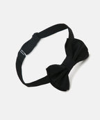 Manet Boys Solid Double Layer Bow - Black
