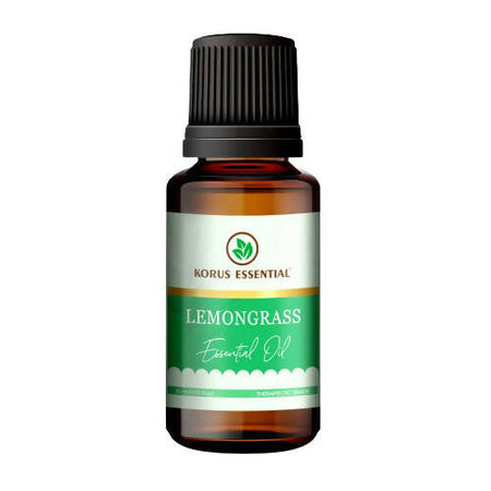 Korus Essential Lemongrass Essential Oil - Therapeutic Grade