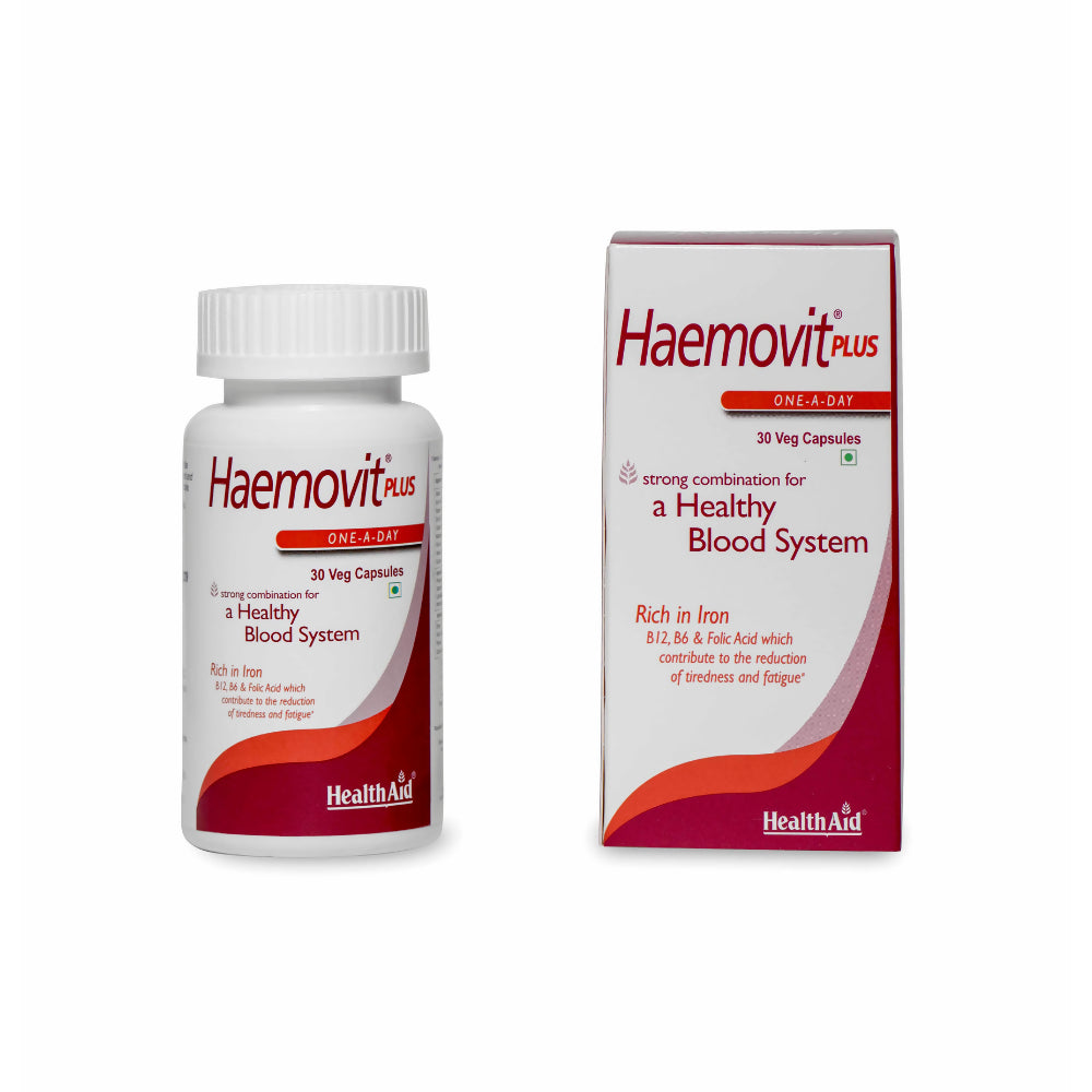 HealthAid Haemovit Plus Capsules - Distacart