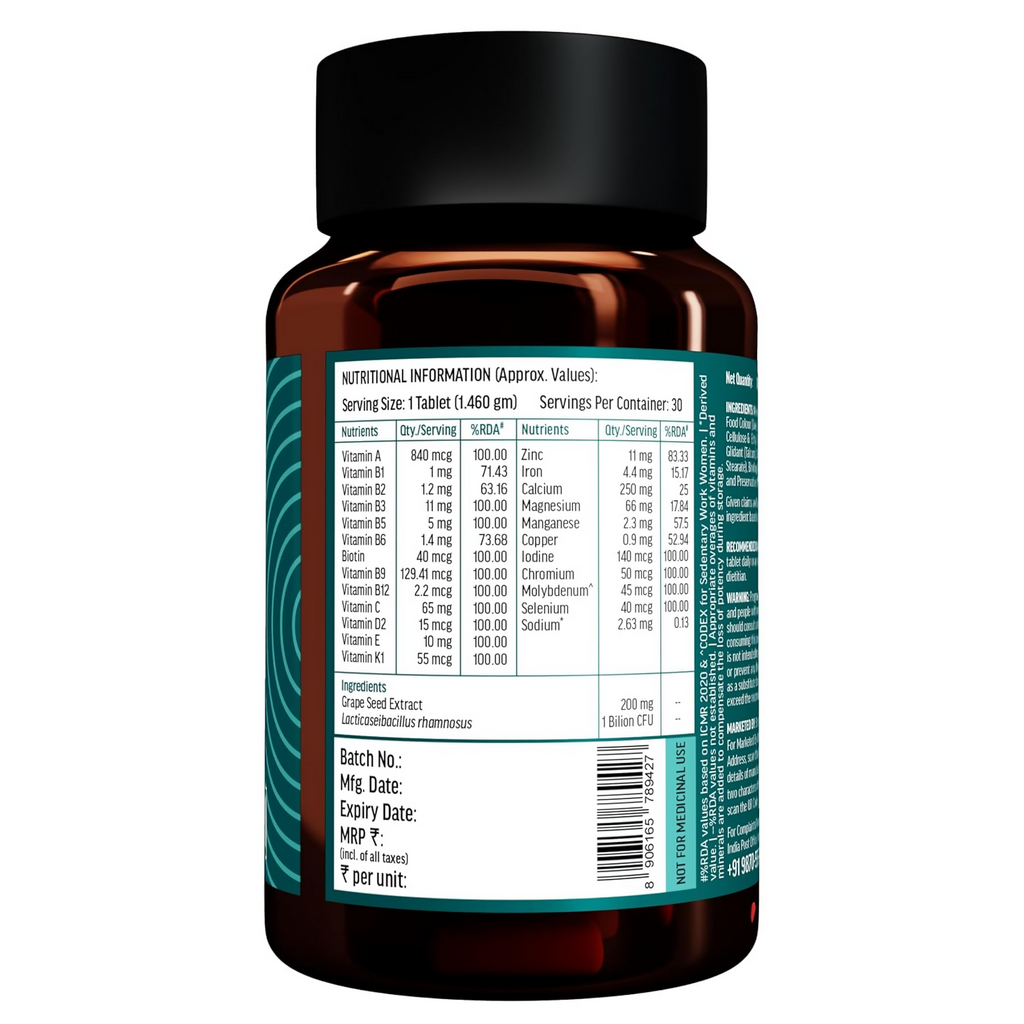 HK Vitals Multivitamin Adults 50+ Tablets