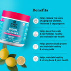 Chicnutrix Mighty Collagen Japanese Collagen Powder - Lemonade Flavor - Distacart