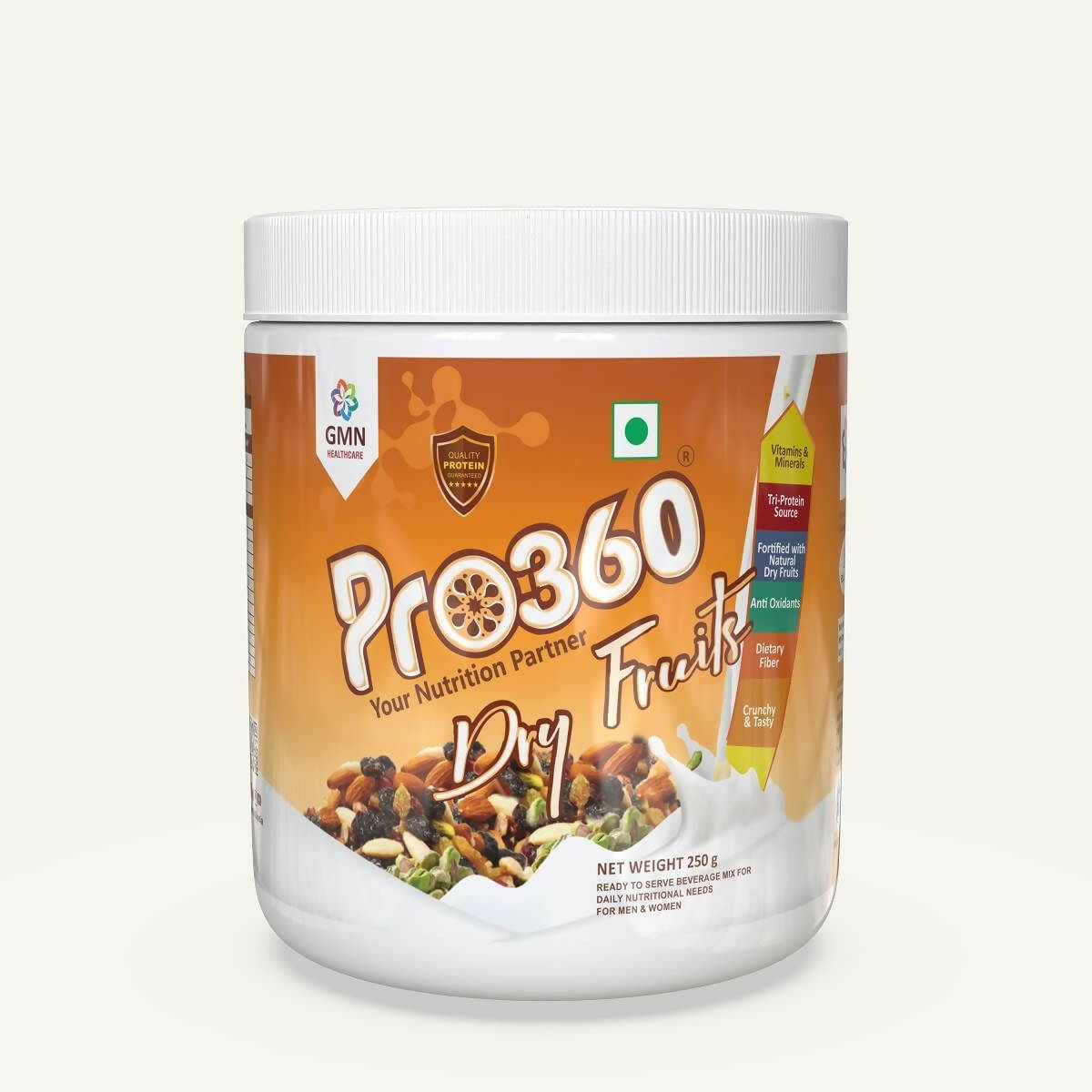 Pro360 Dry Fruits Protein Powder - Distacart
