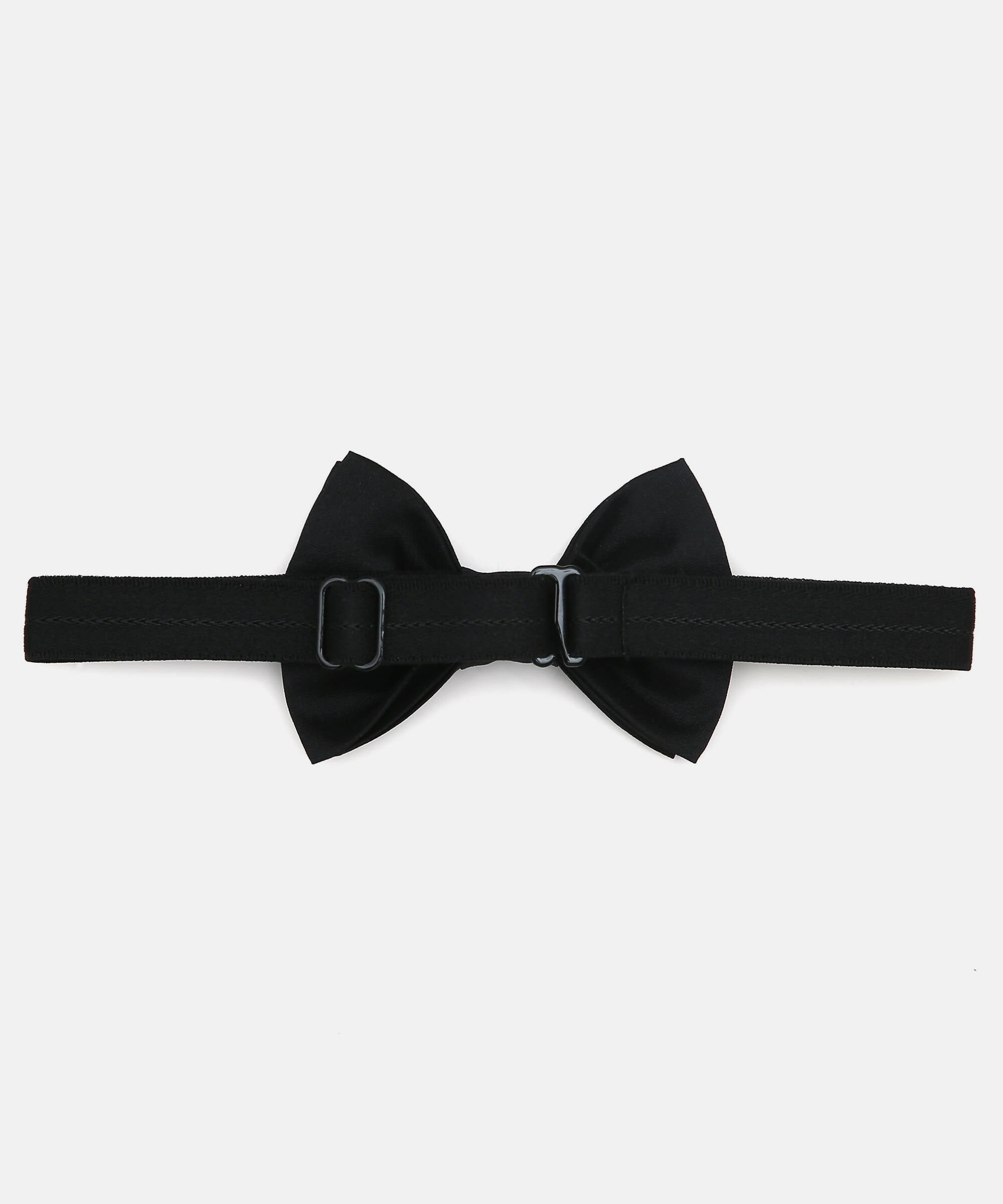 Manet Boys Solid Double Layer Bow - Black