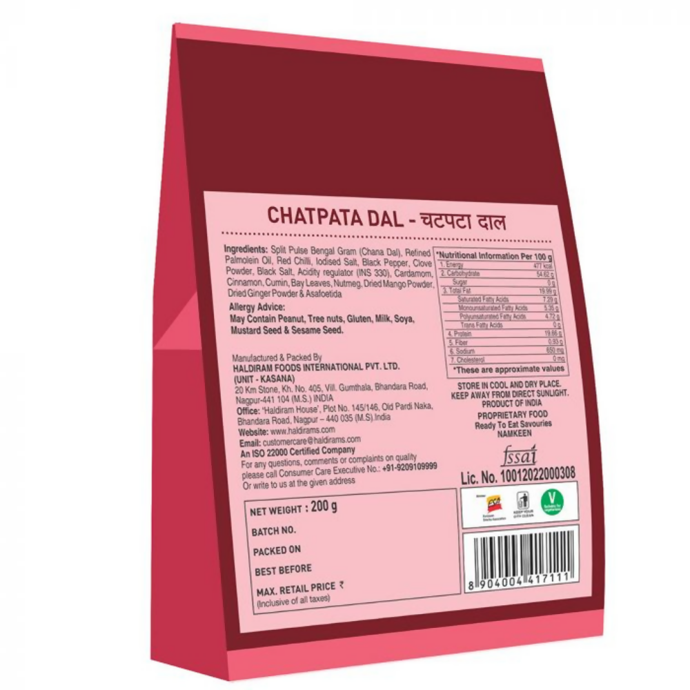 Haldiram's Chatpata Dal - Distacart